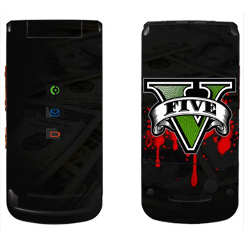   «GTA 5 - logo blood»   Motorola W270