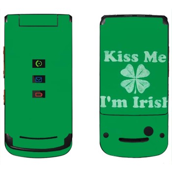   «Kiss me - I'm Irish»   Motorola W270