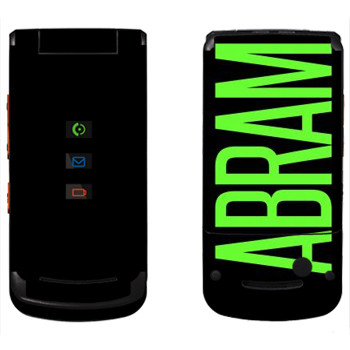   «Abram»   Motorola W270