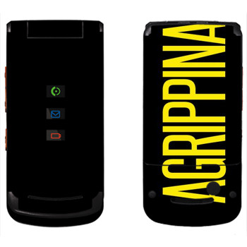   «Agrippina»   Motorola W270