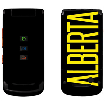   «Alberta»   Motorola W270
