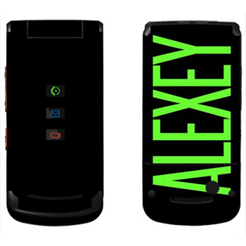   «Alexey»   Motorola W270