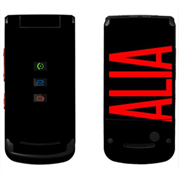   «Alia»   Motorola W270
