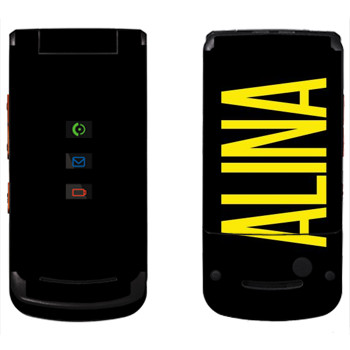   «Alina»   Motorola W270