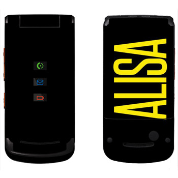   «Alisa»   Motorola W270