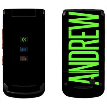   «Andrew»   Motorola W270