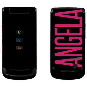   «Angela»   Motorola W270