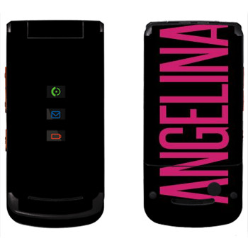   «Angelina»   Motorola W270
