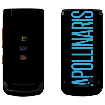   «Appolinaris»   Motorola W270