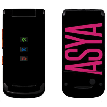   «Asya»   Motorola W270