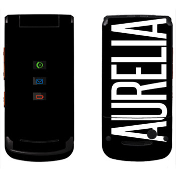   «Aurelia»   Motorola W270