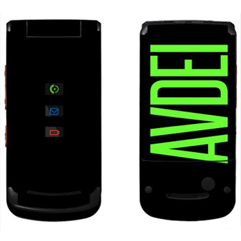   «Avdei»   Motorola W270