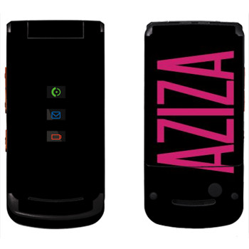   «Aziza»   Motorola W270