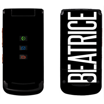   «Beatrice»   Motorola W270