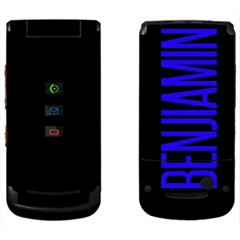   «Benjiamin»   Motorola W270