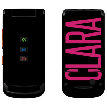   «Clara»   Motorola W270