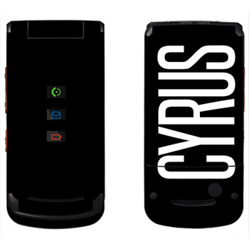   «Cyrus»   Motorola W270
