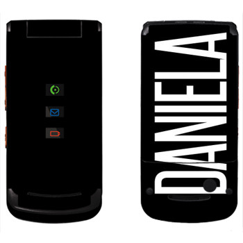   «Daniela»   Motorola W270