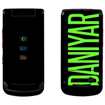   «Daniyar»   Motorola W270