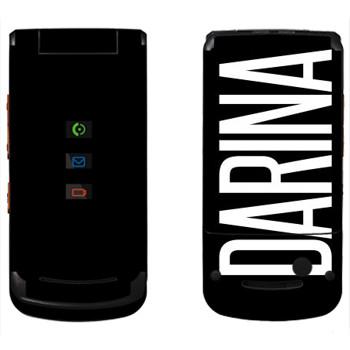   «Darina»   Motorola W270