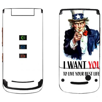   « : I want you!»   Motorola W270