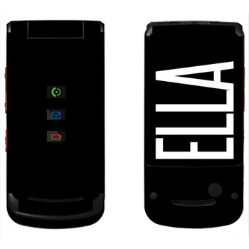   «Ella»   Motorola W270