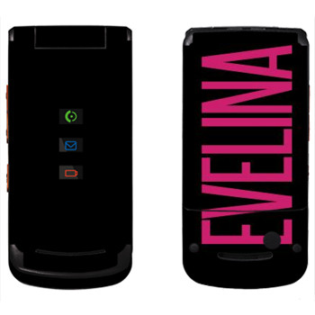   «Evelina»   Motorola W270