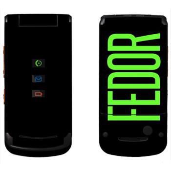   «Fedor»   Motorola W270