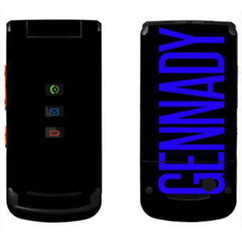   «Gennady»   Motorola W270