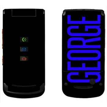   «George»   Motorola W270