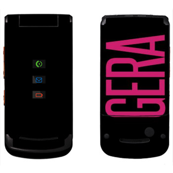   «Gera»   Motorola W270