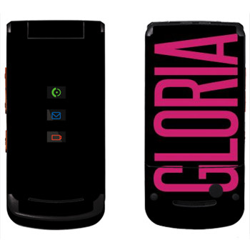   «Gloria»   Motorola W270