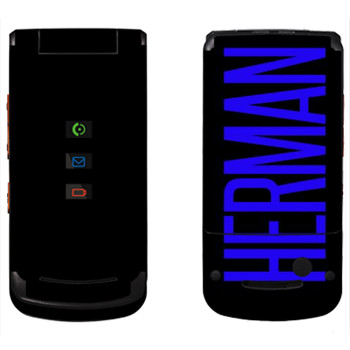   «Herman»   Motorola W270
