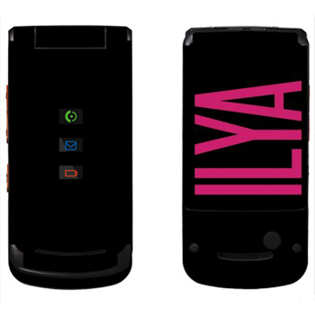   «Ilya»   Motorola W270