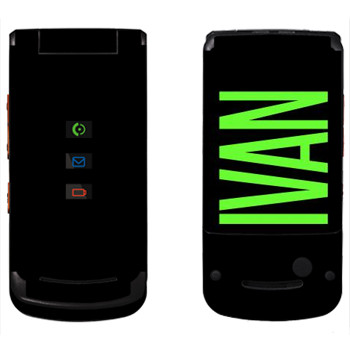   «Ivan»   Motorola W270
