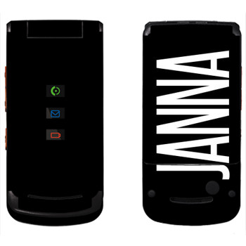   «Janna»   Motorola W270