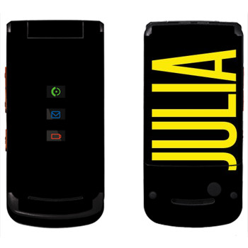   «Julia»   Motorola W270