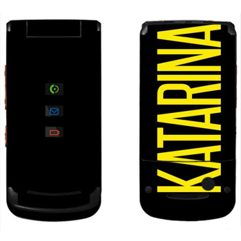   «Katarina»   Motorola W270