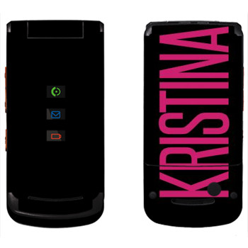   «Kristina»   Motorola W270