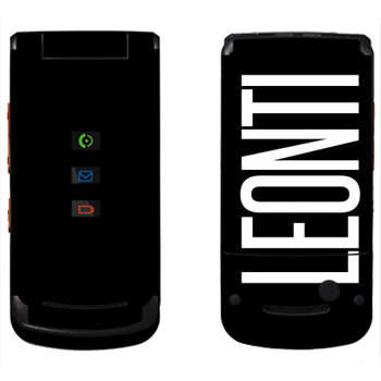   «Leonti»   Motorola W270