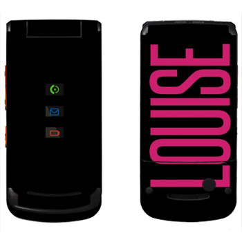  «Louise»   Motorola W270