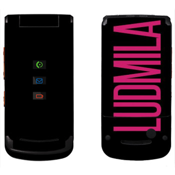   «Ludmila»   Motorola W270