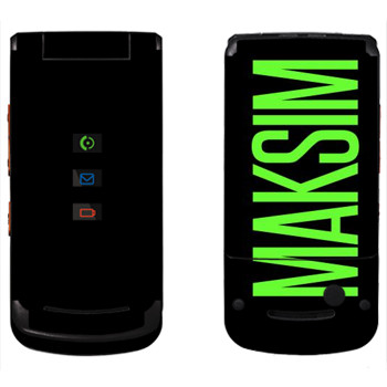   «Maksim»   Motorola W270