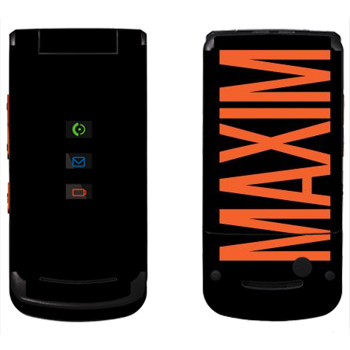   «Maxim»   Motorola W270