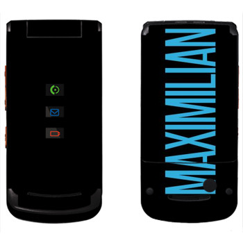   «Maximilian»   Motorola W270