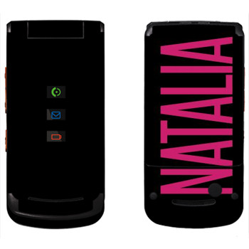   «Natalia»   Motorola W270