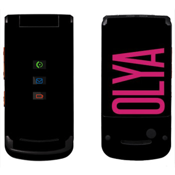   «Olya»   Motorola W270