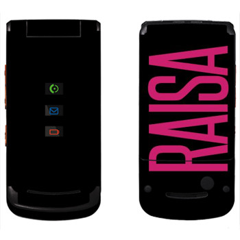   «Raisa»   Motorola W270