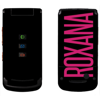   «Roxana»   Motorola W270