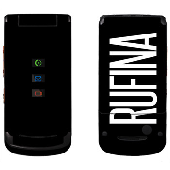   «Rufina»   Motorola W270